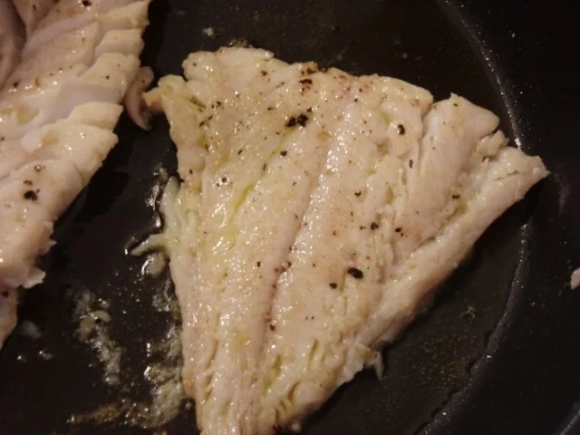 Rezept: gebratener Seelachs auf Gemüse Bild Nr. 4 gebratener Seelachs auf Gemüse - Rezept - Bild Nr. 4