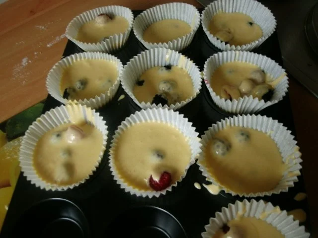 Himbeerige - Brombeer Muffins - Rezept - Bild Nr. 7