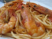 Spaghetti mit Garnelen und Ouzo - Rezept