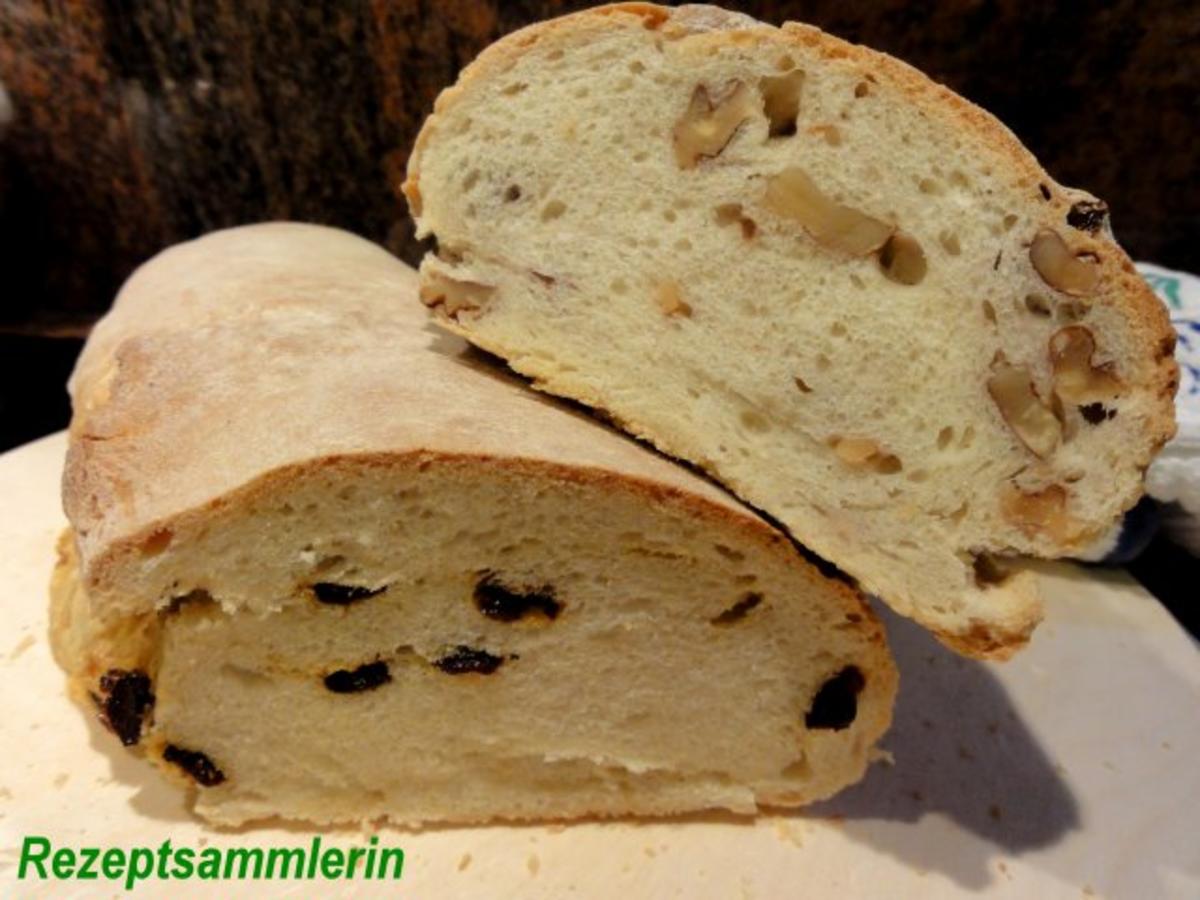 Brot: CIBATTA mit Walnüssen oder eingelegten Tomaten - Rezept - kochbar.de