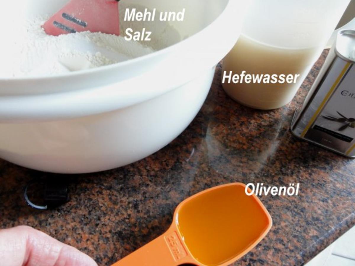 Brot: CIBATTA mit Walnüssen oder eingelegten Tomaten - einfach - von ...