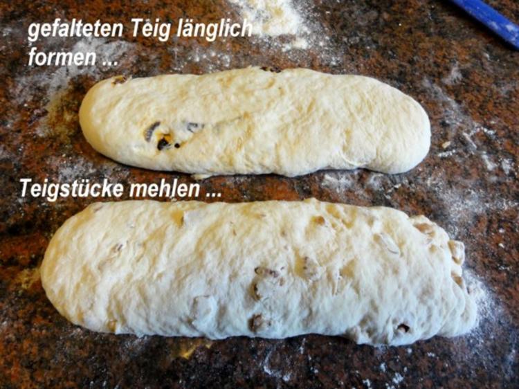 Brot: CIBATTA mit Walnüssen oder eingelegten Tomaten - einfach - von ...
