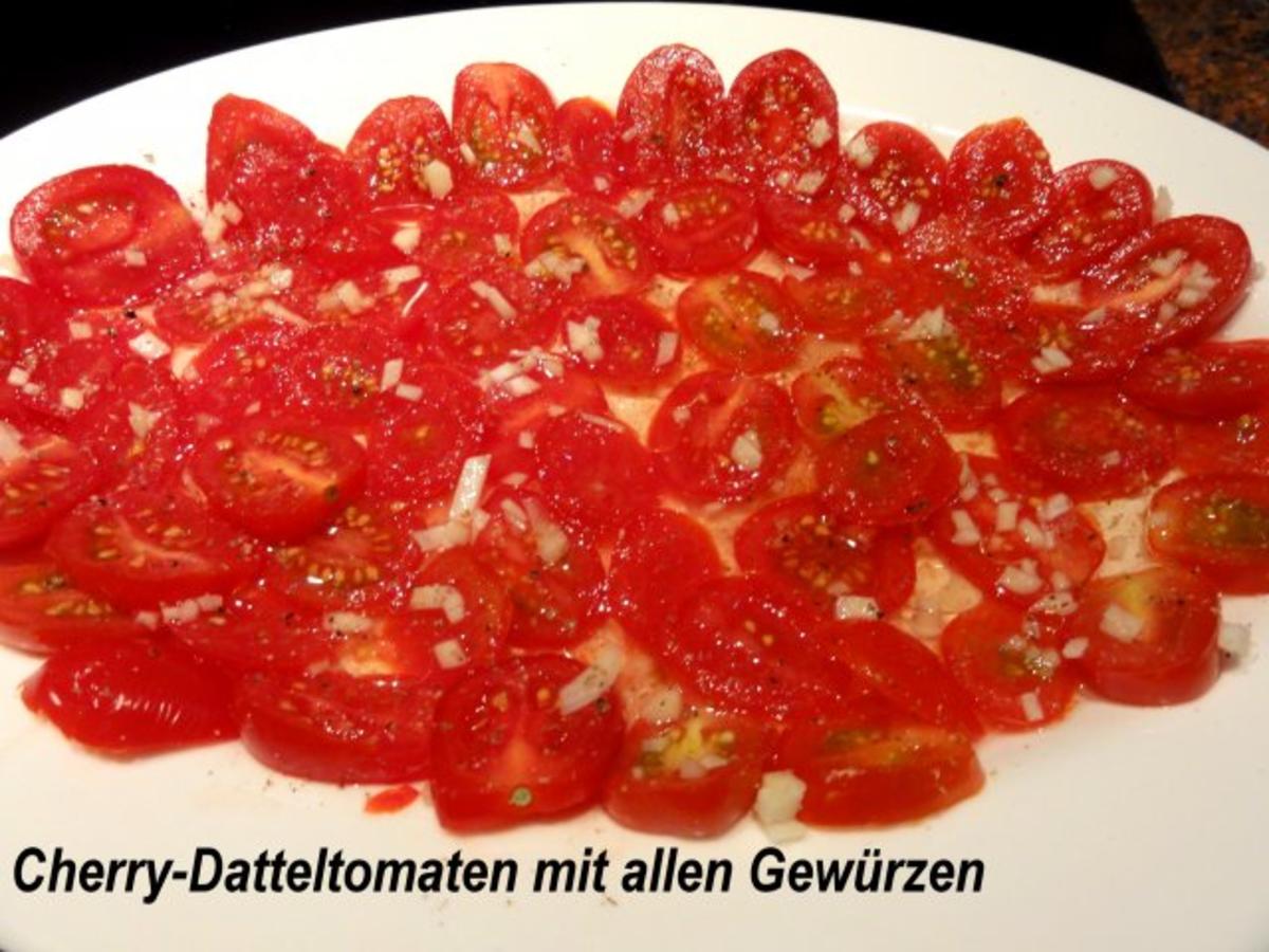 Salatbar:   TOMATEN - EIER  - Rezept - Bild Nr. 3