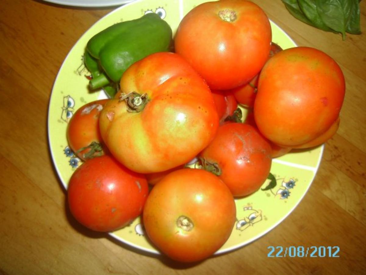 Gefüllte Paprika mit Kartoffelpüree - Rezept - Bild Nr. 5