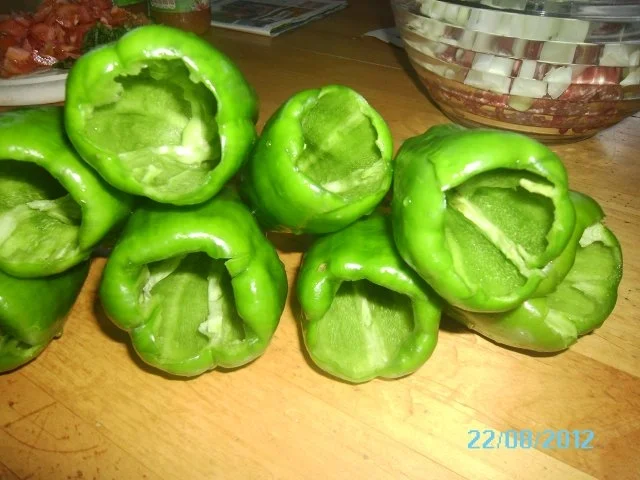 Rezept: Gefüllte Paprika mit Kartoffelpüree Bild Nr. 10 Gefüllte Paprika mit Kartoffelpüree - Rezept - Bild Nr. 10