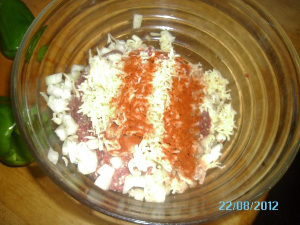 Gefüllte Paprika mit Kartoffelpüree - Rezept - Bild Nr. 11