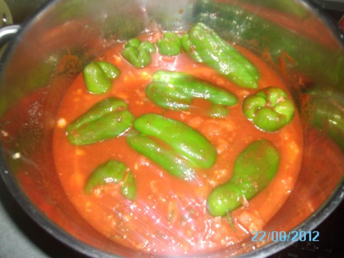 Gefüllte Paprika mit Kartoffelpüree - Rezept - Bild Nr. 14