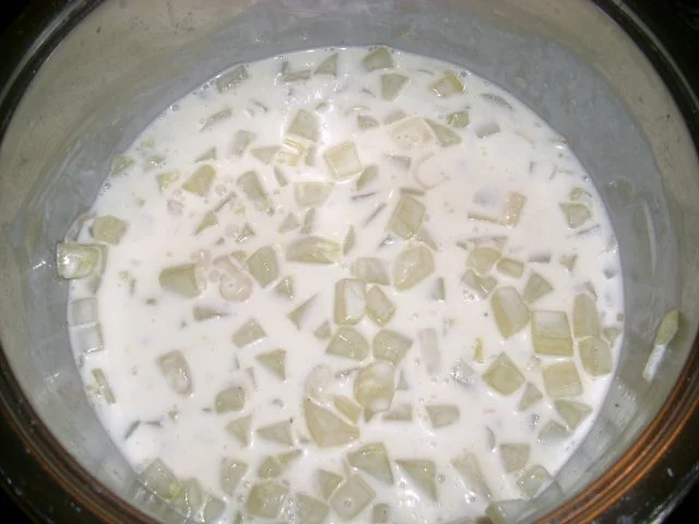 Lauwarme Gurkensuppe mit Fenchelrahm>> - Rezept - Bild Nr. 5