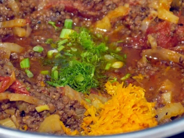 Rezept: Hackfleisch-Fenchel-Topf mit Basmati-Reis Bild Nr. 16 Hackfleisch-Fenchel-Topf mit Basmati-Reis - Rezept - Bild Nr. 16