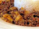 Hackfleisch-Fenchel-Topf mit Basmati-Reis - Rezept