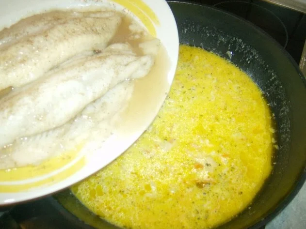 Pangasiusfilet in Gemüsesahnesoße - Rezept - Bild Nr. 9