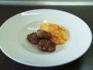 Hackfleischbällchen mit Möhrengemüse - Rezept