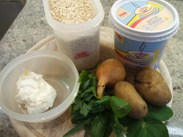 Rezept: Kartoffeln: Kartoffelplätzchen mit Frischkäse und Kräutern Bild Nr. 2 Kartoffeln: Kartoffelplätzchen mit Frischkäse und Kräutern - Rezept - Bild Nr. 2