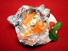 Lachspäckchen mit Meerrettich und Kräutern - Rezept