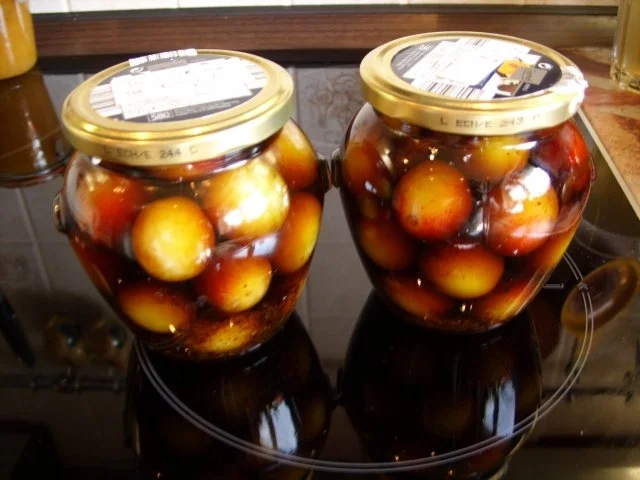 Vorrat: Mirabellen in Rum eingelegt - Rezept