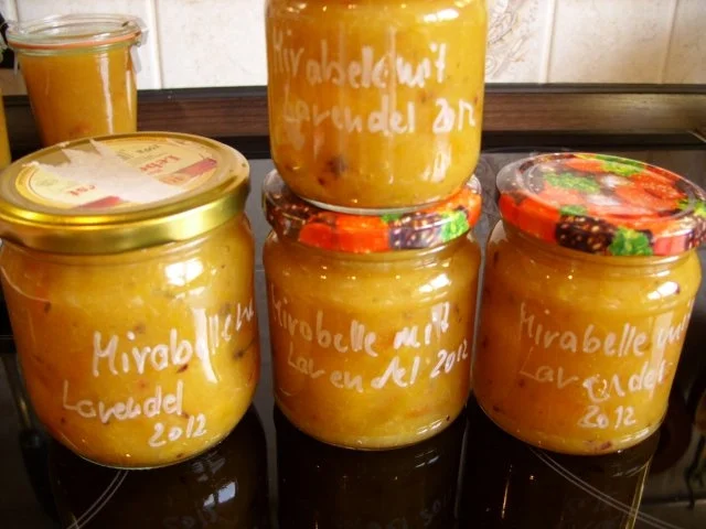 Konfitüre & Co: Mirabelle mit Lavendel - Rezept