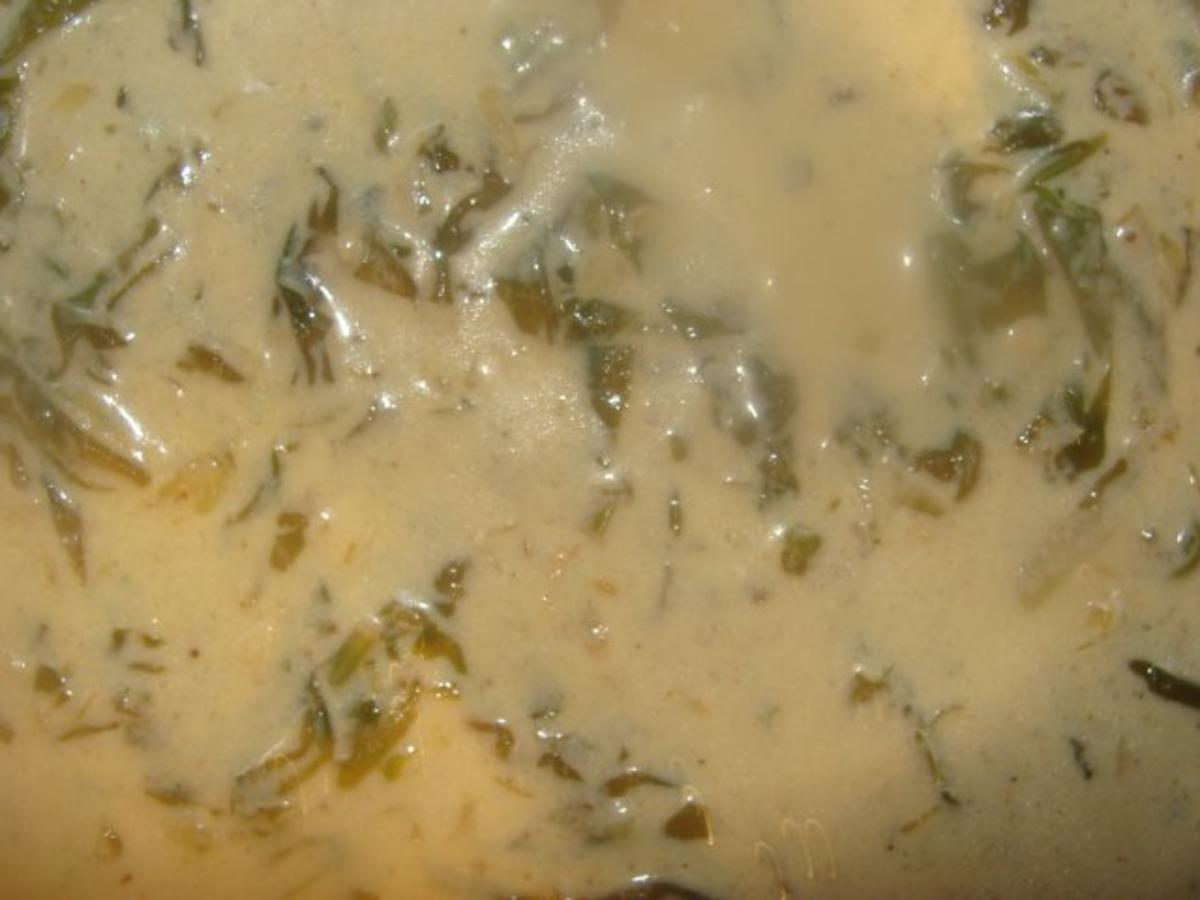 Nudeln : Schnelles Nudelgericht mit Spinat Käsesauce - Rezept - Bild Nr. 2