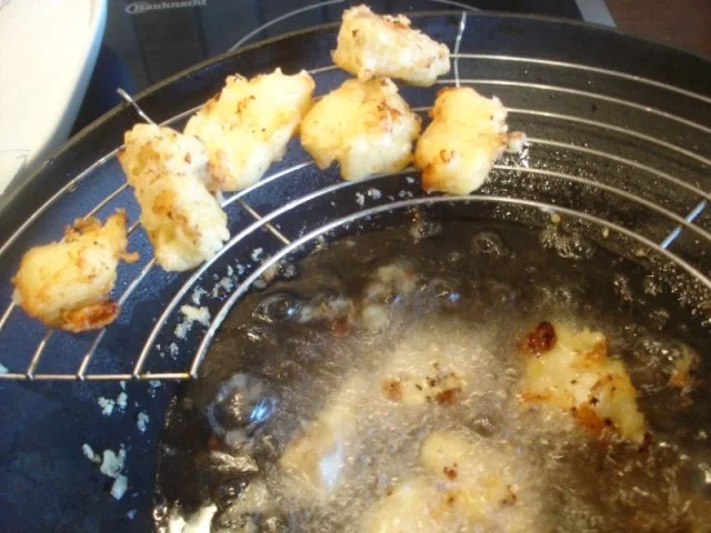 Kibbelinge „asiatisch“ mit Remoulade und Pommes frites - Rezept - Bild Nr. 7