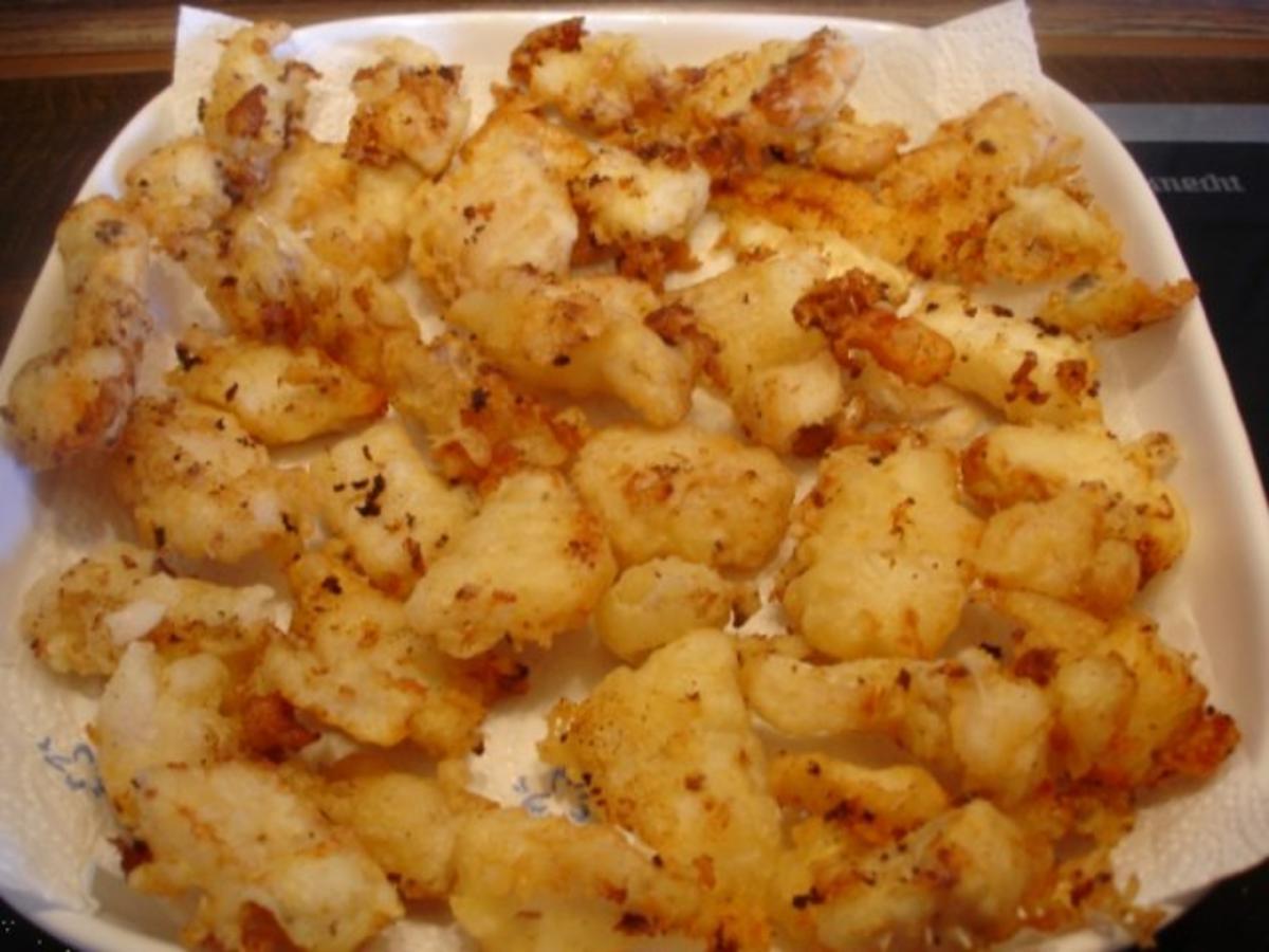 Kibbelinge „asiatisch“ mit Remoulade und Pommes frites - Rezept - Bild Nr. 9