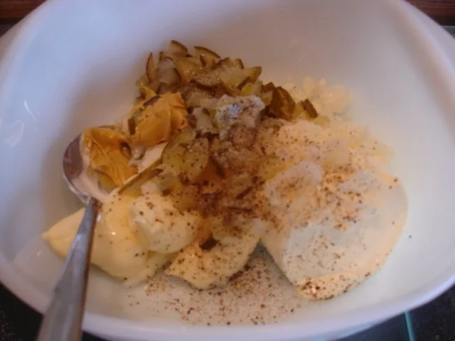 Kibbelinge „asiatisch“ mit Remoulade und Pommes frites - Rezept - Bild Nr. 12