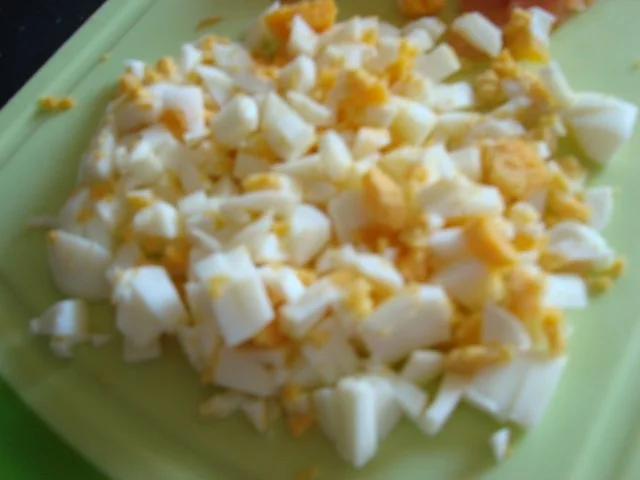 Feldsalat mit Lachs-Ei-Topping - Rezept - Bild Nr. 3