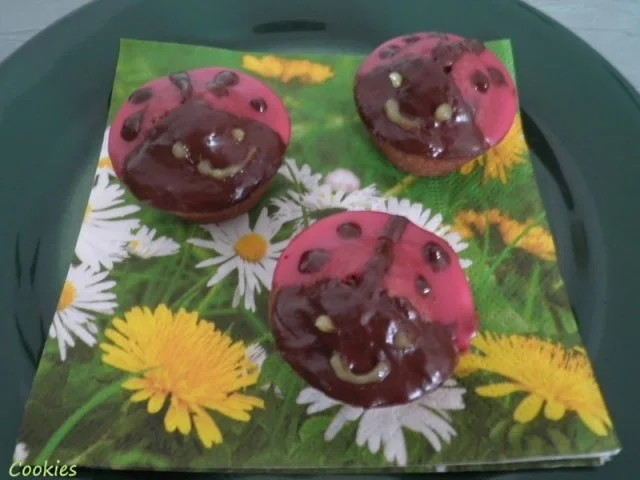 Rezepte für Kinder 15 : Marienkäfer - Rezept