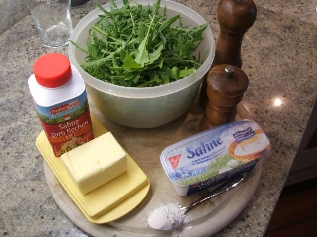 Suppen: Rucola-Rahm-Süppchen - Rezept - Bild Nr. 2