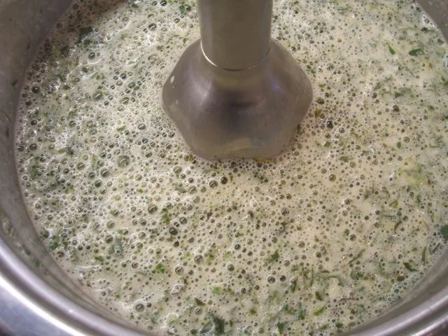 Suppen: Rucola-Rahm-Süppchen - Rezept - Bild Nr. 6