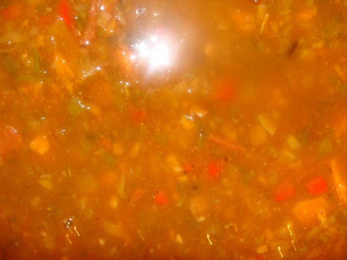 Suppen : Ungar. Paprika - Linsensuppe - Rezept - Bild Nr. 2