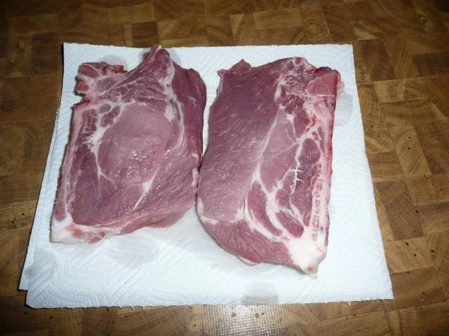 Kotelett , Bohnengemüse & Salzkartoffel - Rezept - Bild Nr. 4