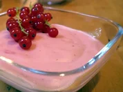 Pudding aus roten Johannisbeeren - Rezept