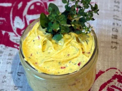 Ofenkartoffeln mit Curry-Chili-Butter und gebratenen Garnelen - Rezept - Bild Nr. 7