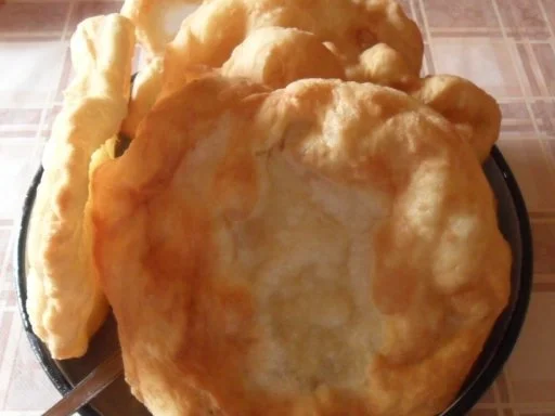 Langosch mit sauren Sahne und Käse - Rezept - Bild Nr. 4