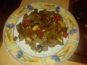 Rezept: Die Frisch - von - der - Leber - weg - Pfanne - oder - Heiรe - Bunte - Asia - Leberpfanne Die Frisch - von - der - Leber - weg - Pfanne - oder - Heiรe - Bunte - Asia - Leberpfanne - Rezept