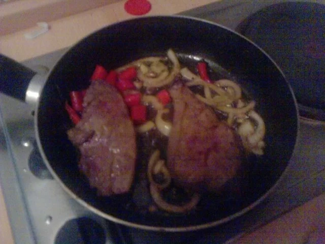 Rezept: Die Frisch - von - der - Leber - weg - Pfanne - oder - Heiße - Bunte - Asia - Leberpfanne Bild Nr. 5 Die Frisch - von - der - Leber - weg - Pfanne - oder - Heiße - Bunte - Asia - Leberpfanne - Rezept - Bild Nr. 5