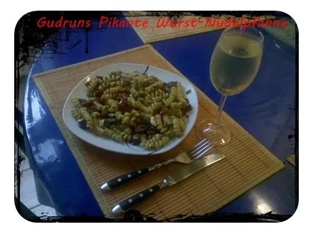 Nudeln: Pikante Wurst-Nudelpfanne - Rezept - Bild Nr. 12