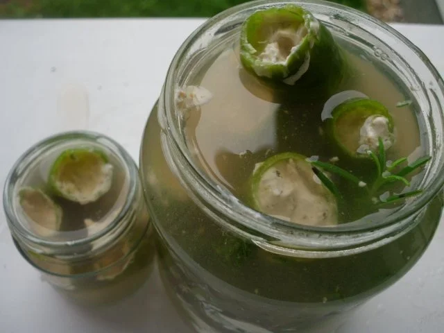 Rezept: Peperonis gefüllt und eingelegt Bild Nr. 9 Peperonis gefüllt und eingelegt - Rezept - Bild Nr. 9