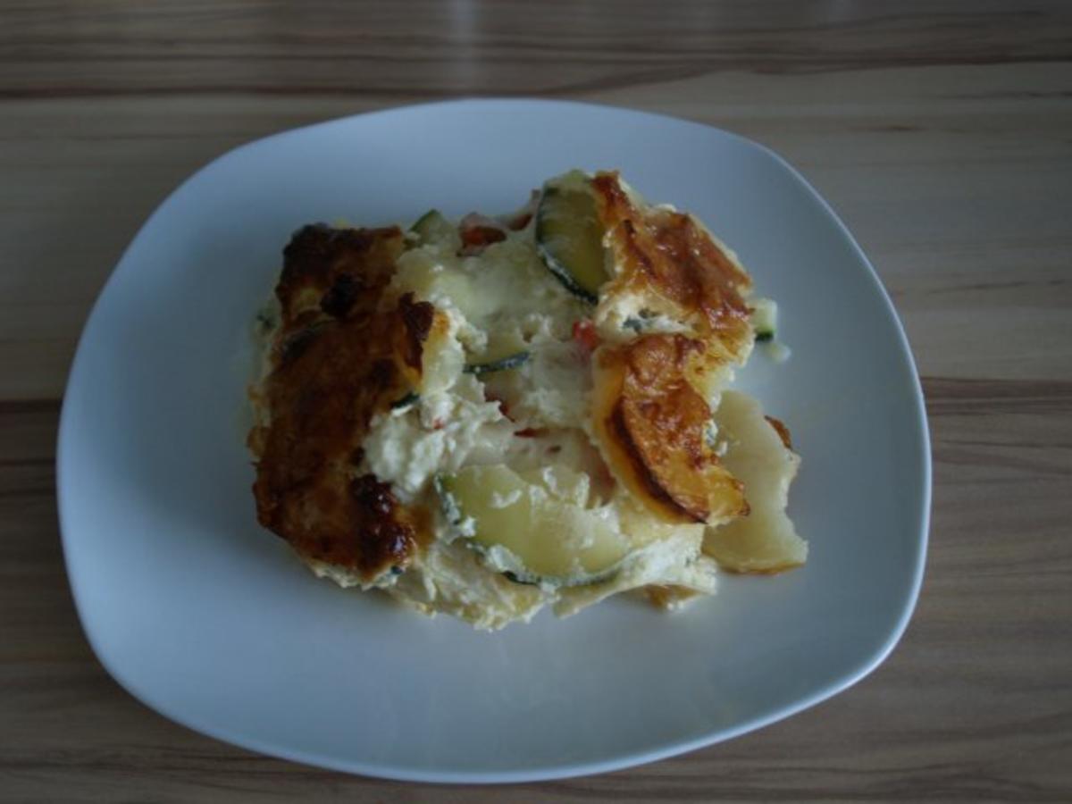 Bilder für Zucchini- Kartoffel- Auflauf Rezept