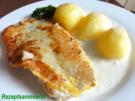Fisch:   ROTBARSCHFILET an Weißwein-Sauce - Rezept