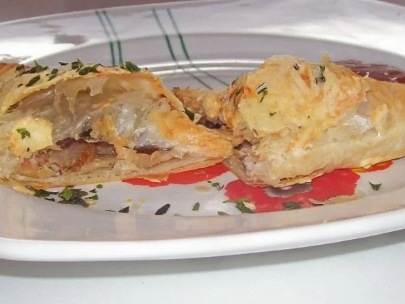 Snack/Vorspeise: Herzhaft-süße Blätterteigtaschen mit Pflaumen-Schinken-Füllung - Rezept - Bild Nr. 13