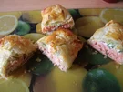 2 erlei Lachs in Blätterteig - Rezept