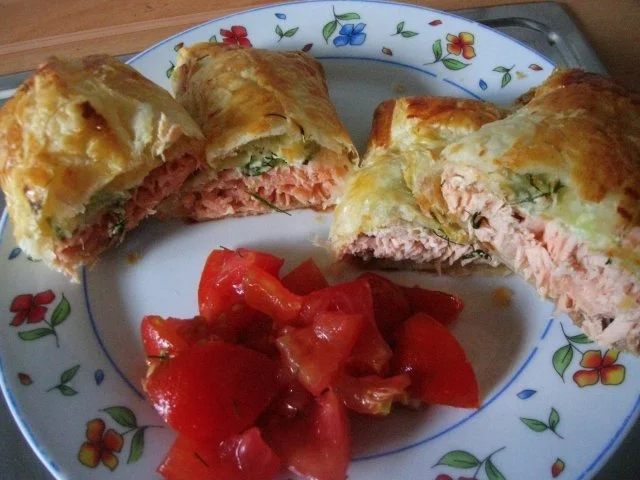 2 erlei Lachs in Blätterteig - Rezept - Bild Nr. 11