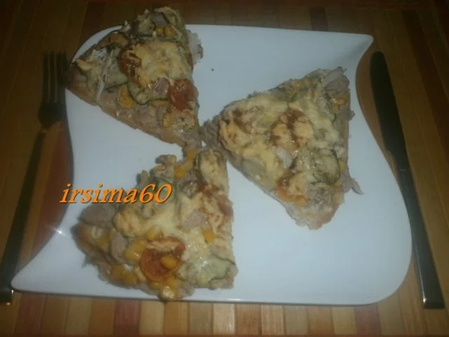 Fladenbrot - Pizza - Rezept