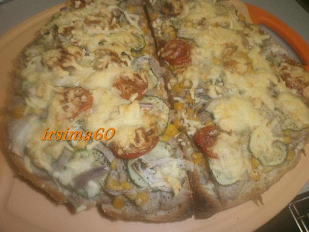 Fladenbrot - Pizza - Rezept - Bild Nr. 2