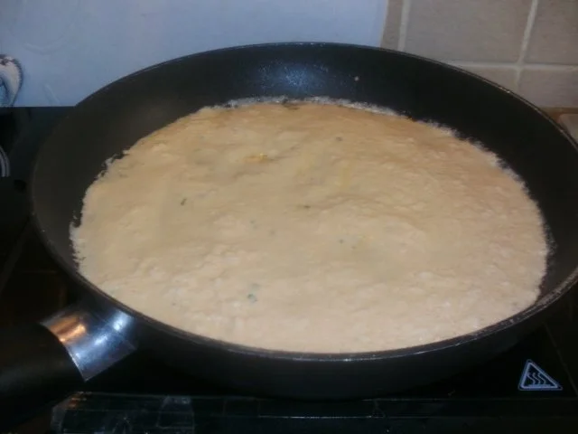 Gefülltes Eier-Schaum Omelett - Rezept - Bild Nr. 2