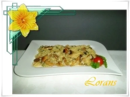 Reis mit Champignon ➯ eine schmackhafte Kombination - Rezept