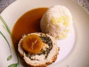 Gefüllte Putenbrustroulade - Rezept