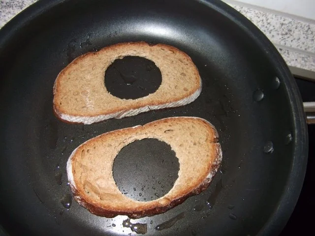 Ei im Brot Dieter´s Art - Rezept - Bild Nr. 4