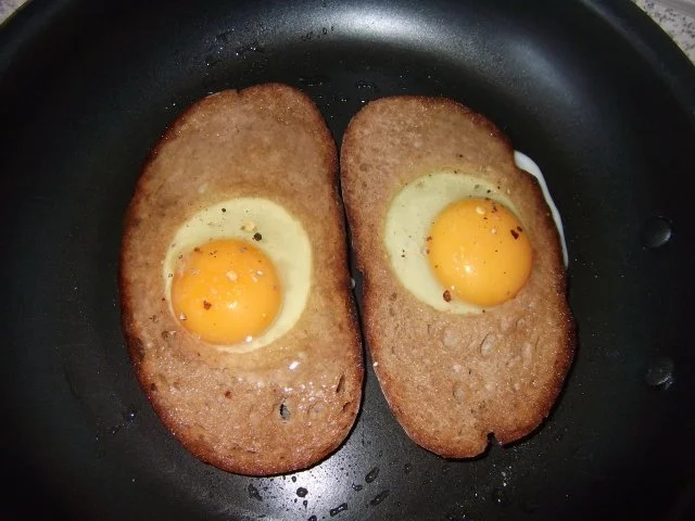 Ei im Brot Dieter´s Art - Rezept - Bild Nr. 5