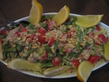 Rezept: Kalter Spaghetti-Salat mit Thunfisch Kalter Spaghetti-Salat mit Thunfisch - Rezept